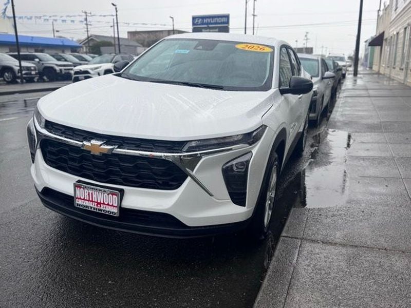 2026 Chevrolet Trax — rear three-quarter view