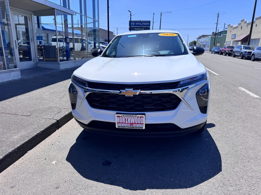 2026 Chevrolet Trax — rear three-quarter view